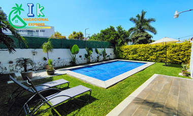 CASA ABUANA FAMILIAR DISPONIBLE PARA FINES DE SEMANA Y VACACIONES EN LOMAS DE COCOYOC