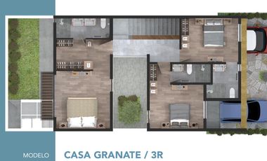 CASA EN PIEDRA VIVA, AJIJIC