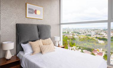 RENTA DE EXCLUSIVO DEPARTAMENTO AMUEBLADO   EN TORRE SELENITE EN SAN MARTINITO, PUEBLA.