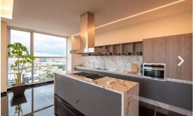 RENTA DE EXCLUSIVO DEPARTAMENTO AMUEBLADO   EN TORRE SELENITE EN SAN MARTINITO, PUEBLA.