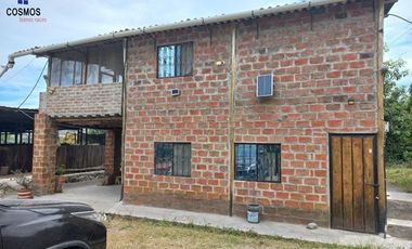 Terreno con casa de campo en Mascarilla sector Pambacienda, 16.000 m2