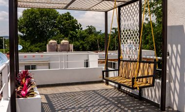 casa con roodgarden, 3 recamaras y alberca