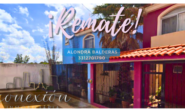 CASA EN REMATE BANCARIO VALLE DE LAS ARBOLEDAS ARANDAS JALISCO