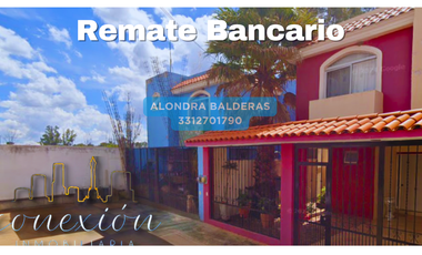CASA EN REMATE BANCARIO VALLE DE LAS ARBOLEDAS ARANDAS JALISCO
