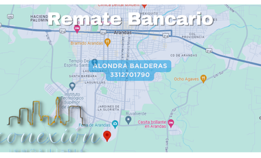 CASA EN REMATE BANCARIO VALLE DE LAS ARBOLEDAS ARANDAS JALISCO