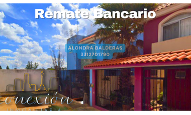 CASA EN REMATE BANCARIO VALLE DE LAS ARBOLEDAS ARANDAS JALISCO