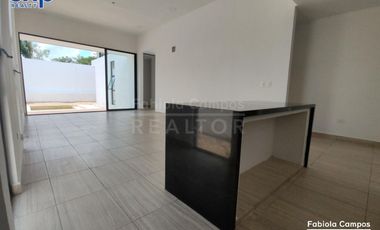 Casa en venta de 1 piso y 3 recámaras en Cholul Mérida - Preventa abril 2025
