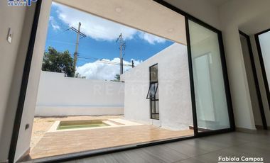 Casa en venta de 1 piso y 3 recámaras en Cholul Mérida - Preventa abril 2025