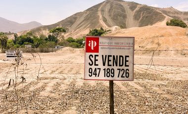 Vendo espectacular terreno en la mejor ubicación de Pachacamac