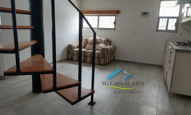 SE VENDE LOFT DENTRO DE RESIDENCIAL EN CACALOMACAN