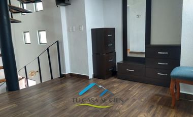 SE VENDE LOFT DENTRO DE RESIDENCIAL EN CACALOMACAN
