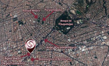 Estudio con spa, gimnasio, salon de juegos ,venta, reforma Ciudad de México.
