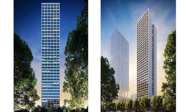 Estudio con terraza, spa, gimnasio, salon de juegos, venta, reforma Ciudad de México.