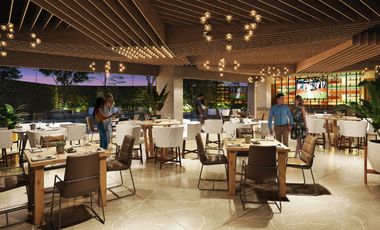 Estudio con terraza, spa, gimnasio, salon de juegos, venta, reforma Ciudad de México.