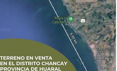 EN VENTA TERRENO  271.00 HECTAREAS EN CHANCAY, A 10 MINUTOS DEL PUERTO DE CHANCAY