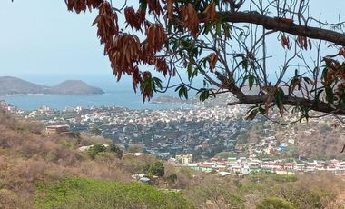 Venta Terreno con Excelente VISTA a la Bahía de Zihuatanejo Gro.