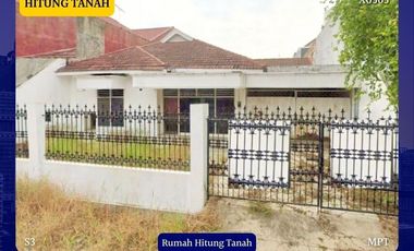 JUAL HITUNG TANAH RUMAH DHARMAHUSADA INDAH BARAT SURABAYA