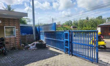 Gudang Rangka Baja Dan Kantoran Tanah Luas Pinggir Jalan Raya Playen Gunungkidul