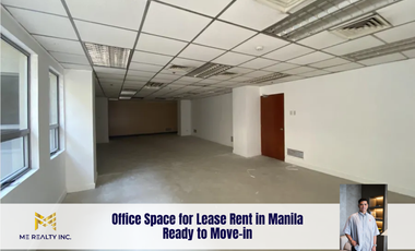 Office Space for Lease Rent in Manila Ready to Move-in