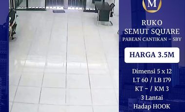 JUAL RUKO PAKUWON SQUARE PABEAN SURABAYA HOOK