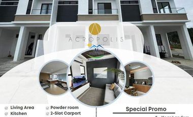 3 Storey House For Sale in Acropolis Subdivision Talamban, Cebu CIty Preselling