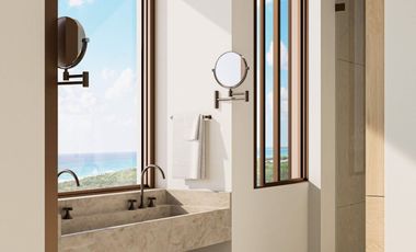 Condominio con Balcon, infinity pool y Jacuzzi con vista al mar en venta, zona centro, en Cozumel, Quintana Roo.