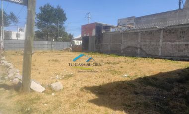 SE RENTA TERRENO UBICADO EN ESQUINA EN ZINACANTEPEC