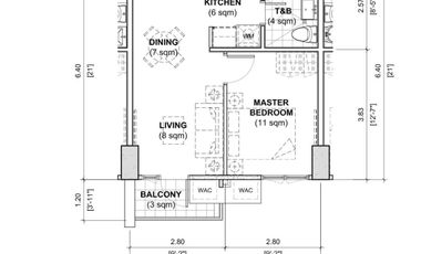 Condominium for sale in Concepcion Street, Solid Mills Village, Sucat, Muntinlupa District 2, Muntinlupa, Southern Manila District