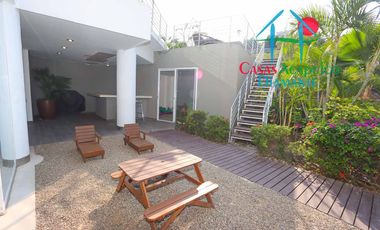 Hermosa casa con alberca privada, asoleadero y espectacular vista a la bahía de Santa Lucía