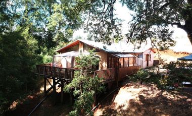 Parcela 5000 mt2 Chancoyan bajo, 2 casas $ 155.000.000.