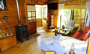 Parcela 5000 mt2 Chancoyan bajo, 2 casas $ 155.000.000.