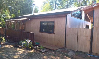 Parcela 5000 mt2 Chancoyan bajo, 2 casas $ 155.000.000.