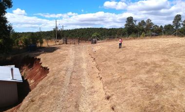 Parcela 5000 mt2 Chancoyan bajo, 2 casas $ 155.000.000.