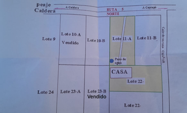 SE VENDEN PARCELAS ,ELECTRICIDAD , POZO