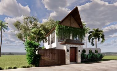 Luxurious Leasehold Offline Villa with Stunning Rice Field View