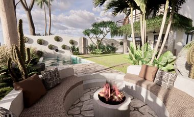 Luxurious Leasehold Offline Villa with Stunning Rice Field View