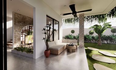 Luxurious Leasehold Offline Villa with Stunning Rice Field View