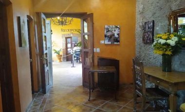 HOTEL BOUTIQUE EN VENTA EN MINERAL DEL POZO, SAN LUIS DE LA PAZ, GUANAJUATO