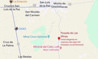 HOTEL BOUTIQUE EN VENTA EN MINERAL DEL POZO, SAN LUIS DE LA PAZ, GUANAJUATO