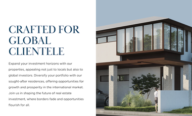 3 Bedroom Modern Design Single Detached Townhouse with CCT Title for foreign and local investors near Brent International School