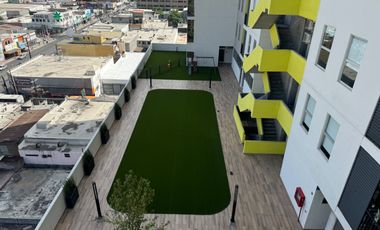 DEPARTAMENTO RENTA EQUIPADO ARENA CALZADA CON BALCON