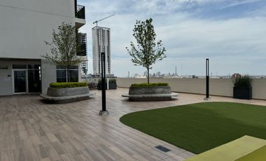 DEPARTAMENTO RENTA EQUIPADO ARENA CALZADA CON BALCON