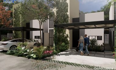 Casa en venta de 2 pisos y 2 recámaras en Conkal Yucatán - Preventa diciembre 2026