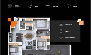 DEPARTAMENTO EN PREVENTA EN PRADOS PROVIDENCIA