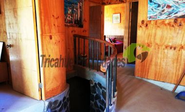 Terreno de 12 hectáreas con orilla de río y casa, Río Hurtado. $180 millones