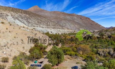 Terreno de 12 hectáreas con orilla de río y casa, Río Hurtado. $180 millones