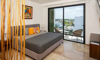 Hermoso penthouse de dos niveles, alberca infinity propia con vista a Cozumel