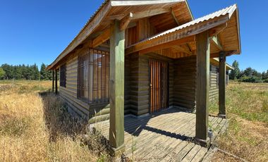 Casa de 1 piso 3D 2B en parcela 5.000M2  Rinconada de Cato, Chillán.