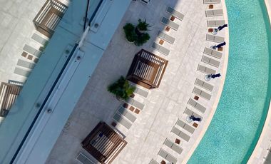 FRENTE AL MAR CON PLAYA PRIVADA Y MARINA > EXCLUSIVO DEPA SLS AMUEBLADO PUERTO CANCUN