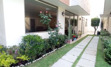 CASA EN CONJUNTO EN VENTA EN TECAMACHALCO 4 RECAMARAS